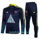 Arsenal Sweatshirts Anzüge Kinder 2022/23 Viertelreißverschluss Blau-Gelb