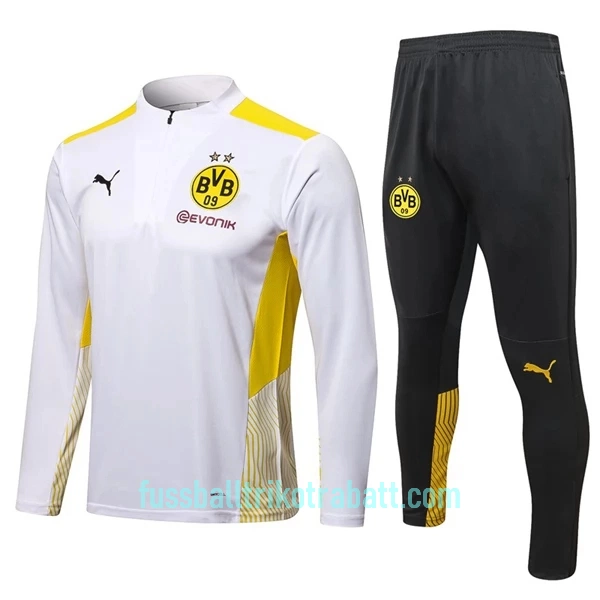 BVB Borussia Dortmund Sweatshirts Anzüge 2022/23 Viertelreißverschluss Weiße