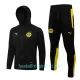 BVB Borussia Dortmund Trainingsjacke mit Kapuze 2022/23 Schwarze