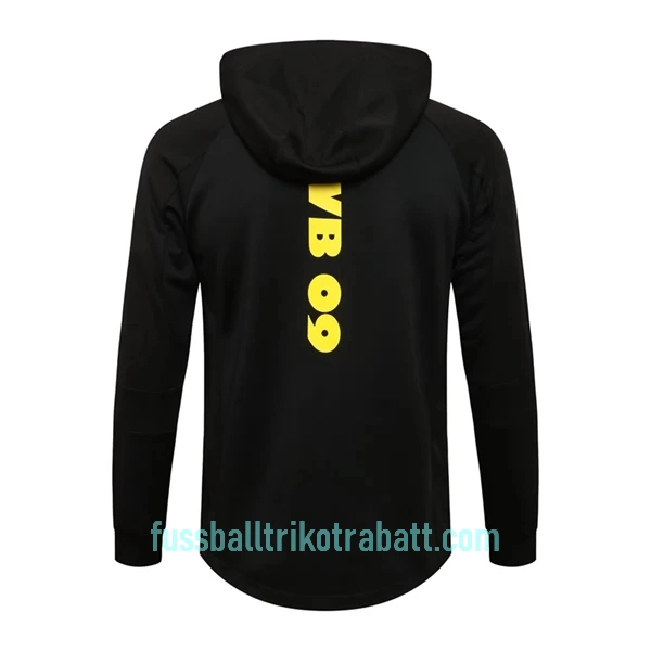 BVB Borussia Dortmund Trainingsjacke mit Kapuze 2022/23 Schwarze