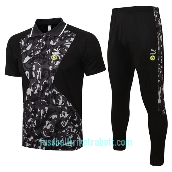 BVB Borussia Dortmund Trainingspolo 2022/23 Schwarze