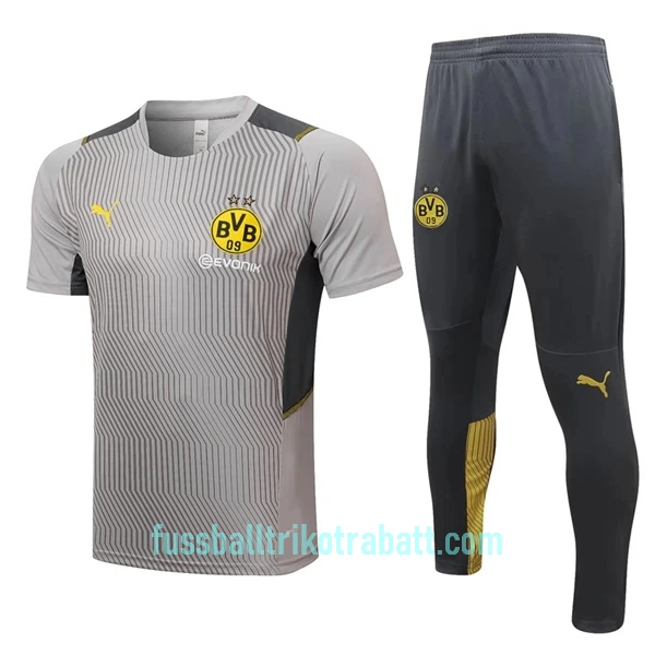 BVB Borussia Dortmund Trainingstrikotanzüge 2022/23 Hellgraue