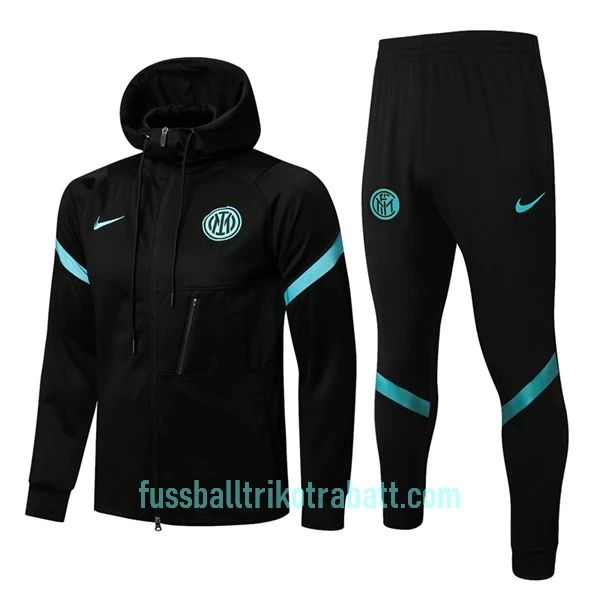 Inter Mailand Trainingsjacke mit Kapuze 2022/23 Schwarze