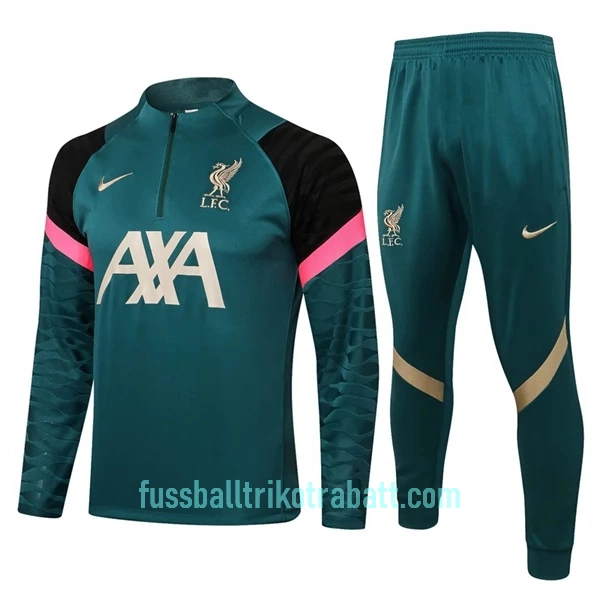 Liverpool Sweatshirts Anzüge 2022/23 Viertelreißverschluss Grüne