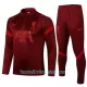 Liverpool Sweatshirts Anzüge Kinder 2022/23 Viertelreißverschluss Rote