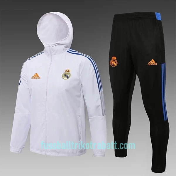 Real Madrid Trainingsjacke Windrunner-Anzug 2022/23 Weiße