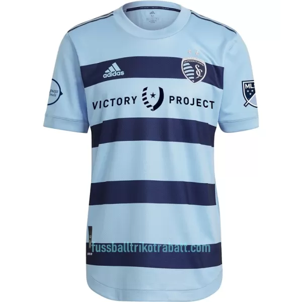 Günstige Sporting Kansas City Herrentrikot Heim 2022 Kurzarm