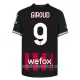 Günstige AC Mailand Giroud 9 Herrentrikot Heim 2022/23 Kurzarm