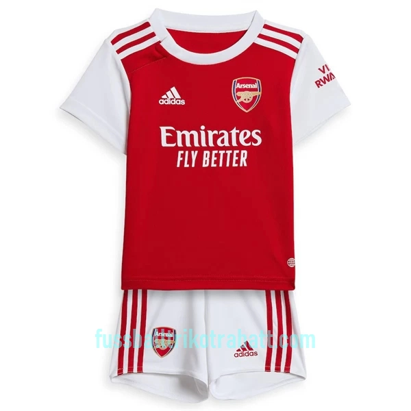 Günstige Arsenal Kindertrikot Heim 2022/23 Kurzarm