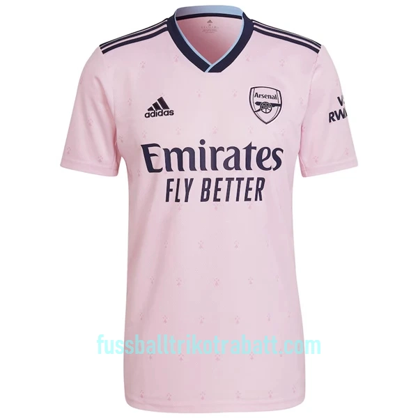 Günstige Arsenal Smith Rowe 10 Herrentrikot Ausweich 2022/23 Kurzarm