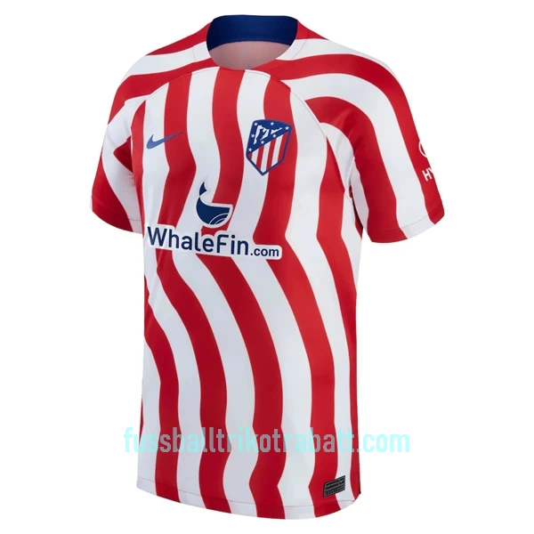 Günstige Atlético Madrid Herrentrikot Heim 2022/23 Kurzarm