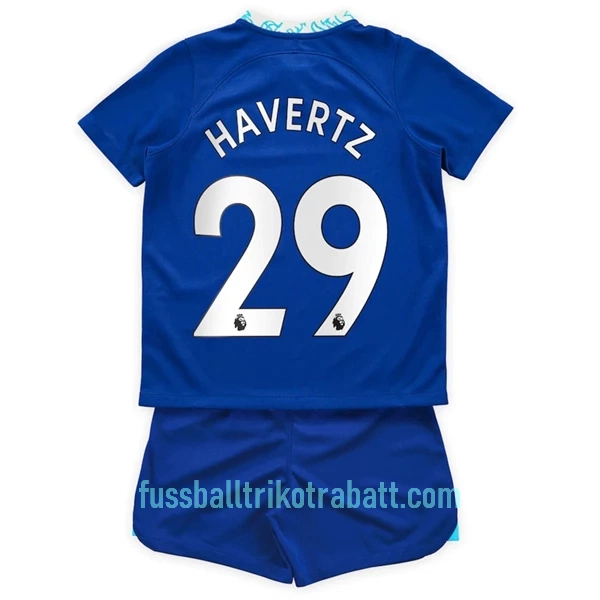 Günstige Chelsea Havertz 29 Kindertrikot Heim 2022/23 Kurzarm