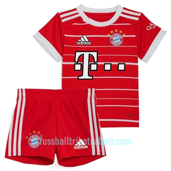 Günstige FC Bayern München Kindertrikot Heim 2022/23 Kurzarm