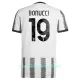 Günstige Juventus Turin Bonucci 19 Herrentrikot Heim 2022/23 Kurzarm