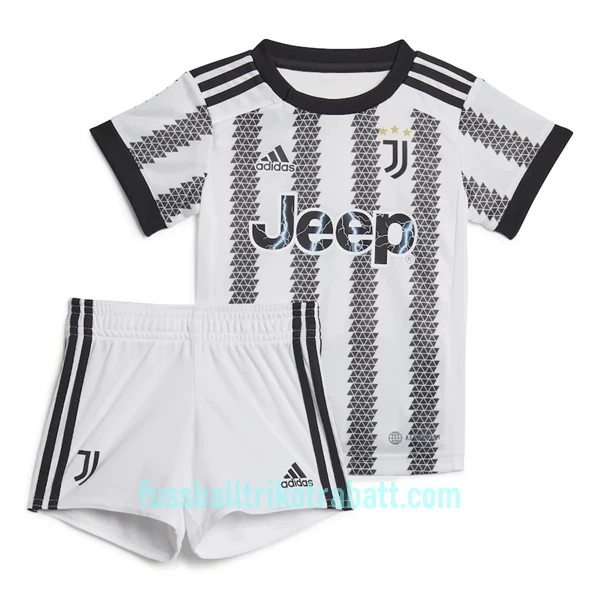 Günstige Juventus Turin Kindertrikot Heim 2022/23 Kurzarm