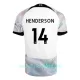 Günstige Liverpool Henderson 14 Herrentrikot Auswärts 2022/23 Kurzarm