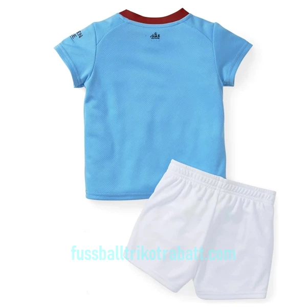 Günstige Manchester City Kindertrikot Heim 2022/23 Kurzarm