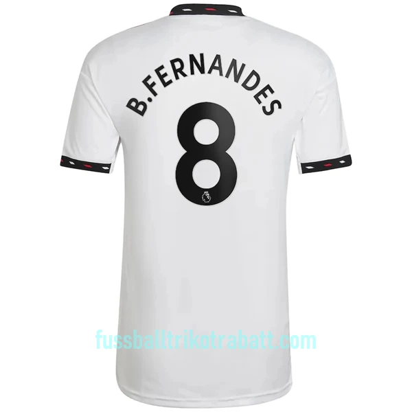 Günstige Manchester United Bruno Fernandes 8 Herrentrikot Auswärts 2022/23 Kurzarm