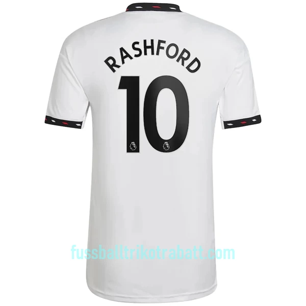Günstige Manchester United Rashford 10 Herrentrikot Auswärts 2022/23 Kurzarm