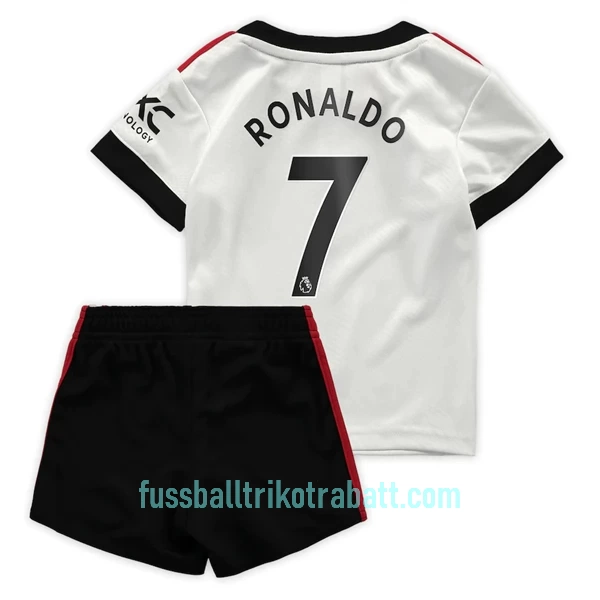 Günstige Manchester United Ronaldo 7 Kindertrikot Auswärts 2022/23 Kurzarm