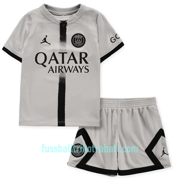 Günstige Paris Saint-Germain Kindertrikot Auswärts 2022/23 Kurzarm