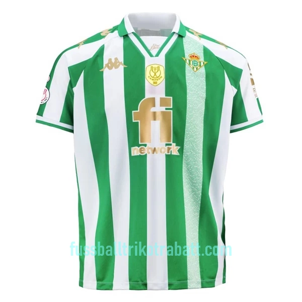 Günstige Real Betis Copa Del Rey Final Herrentrikot Heim 2022/23 Kurzarm