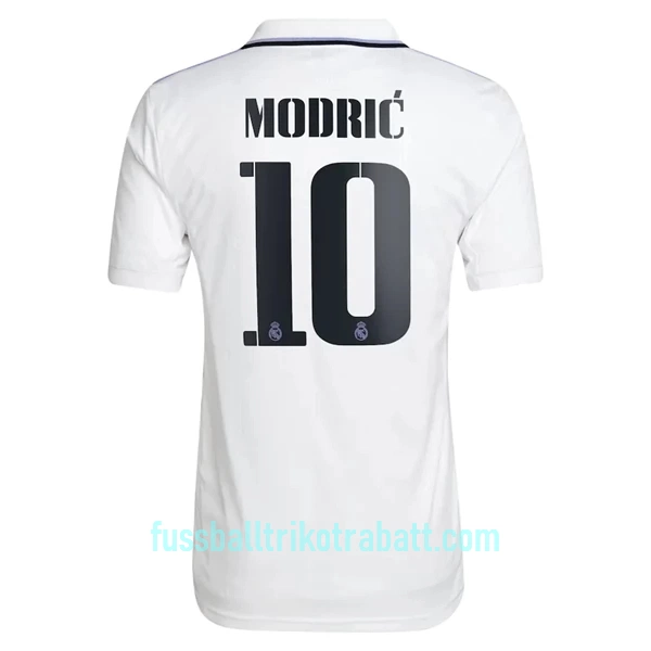 Günstige Real Madrid Modrić 10 Herrentrikot Heim 2022/23 Kurzarm