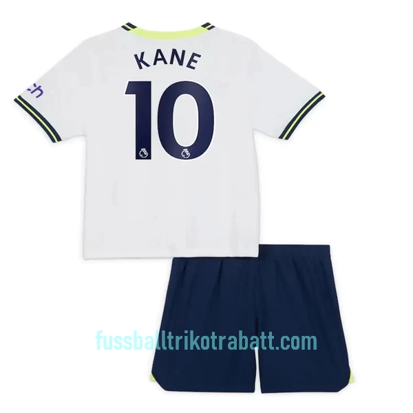 Günstige Tottenham Hotspur Kane 10 Kindertrikot Heim 2022/23 Kurzarm