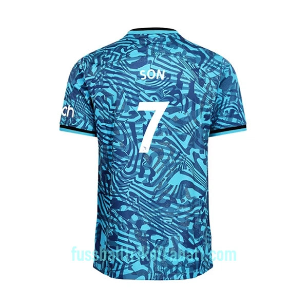 Günstige Tottenham Hotspur Son 7 Herrentrikot Ausweich 2022/23 Kurzarm