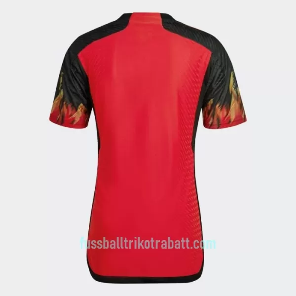 Günstige Belgien Herrentrikot Heim WM 2022 Kurzarm