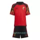 Günstige Belgien Kindertrikot Heim WM 2022 Kurzarm