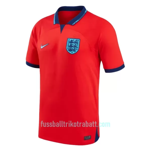 Günstige England Herrentrikot Auswärts WM 2022 Kurzarm