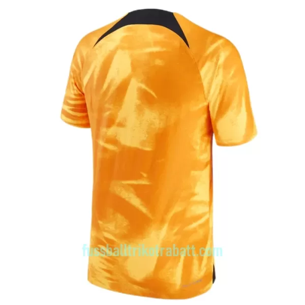 Günstige Niederlande Herrentrikot Heim WM 2022 Kurzarm