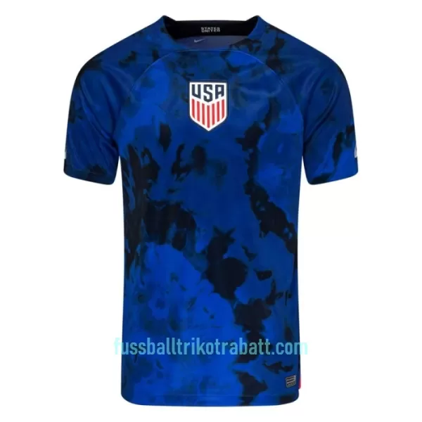 Günstige USA Herrentrikot Auswärts WM 2022 Kurzarm