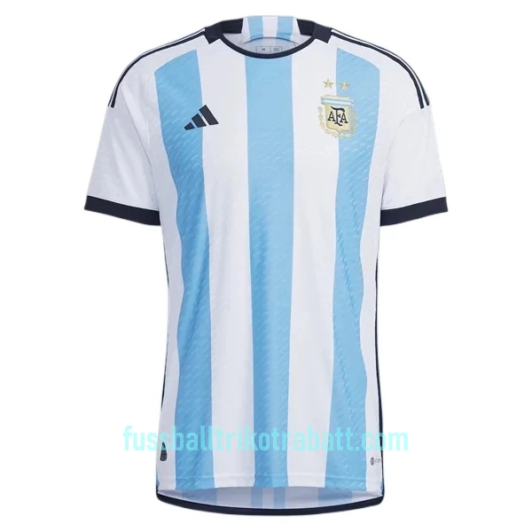 Günstige Argentinien Dybala 21 Herrentrikot Heim WM 2022 Kurzarm
