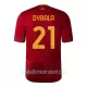 Günstige AS Rom Dybala 21 Herrentrikot Heim 2022/23 Kurzarm