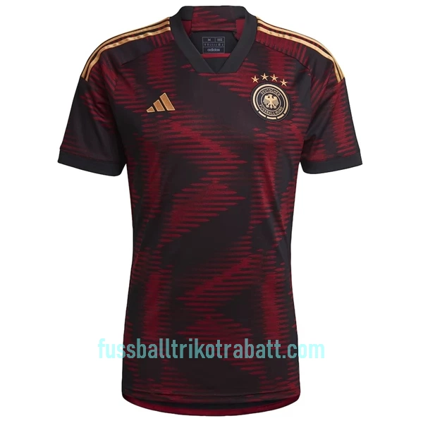 Günstige Deutschland Sane 19 Herrentrikot Auswärts WM 2022 Kurzarm