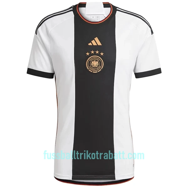 Günstige Deutschland Sane 19 Herrentrikot Heim WM 2022 Kurzarm