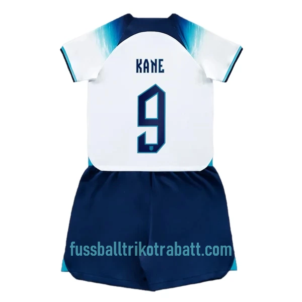 Günstige England Kane 9 Kindertrikot Heim WM 2022 Kurzarm