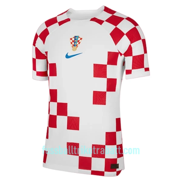 Günstige Kroatien Modrić 10 Herrentrikot Heim WM 2022 Kurzarm