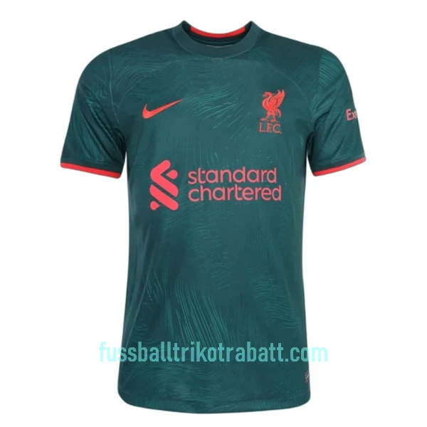 Günstige Liverpool Virgil 4 Herrentrikot Ausweich 2022/23 Kurzarm