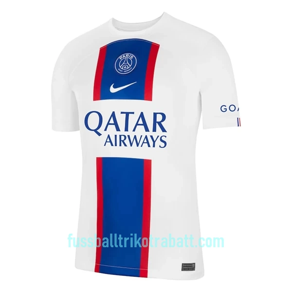 Günstige Paris Saint-Germain Herrentrikot Ausweich 2022/23 Kurzarm