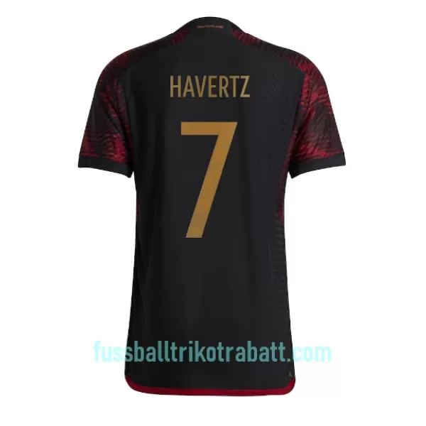 Günstige Deutschland Kai Havertz 7 Herrentrikot Auswärts WM 2022 Kurzarm