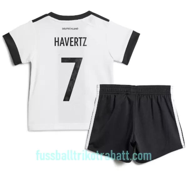 Günstige Deutschland Kai Havertz 7 Kindertrikot Heim WM 2022 Kurzarm