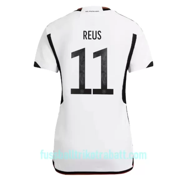 Günstige Deutschland Marco Reus 11 Damentrikot Heim WM 2022 Kurzarm