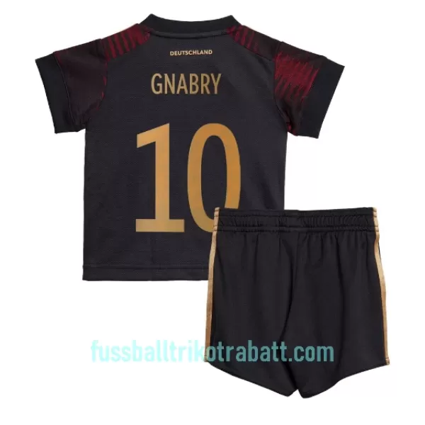 Günstige Deutschland Serge Gnabry 10 Kindertrikot Auswärts WM 2022 Kurzarm