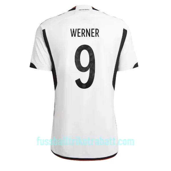 Günstige Deutschland Timo Werner 9 Herrentrikot Heim WM 2022 Kurzarm