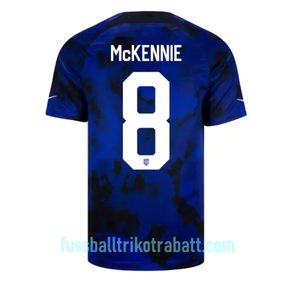 Günstige USA Weston McKennie 8 Herrentrikot Auswärts WM 2022 Kurzarm