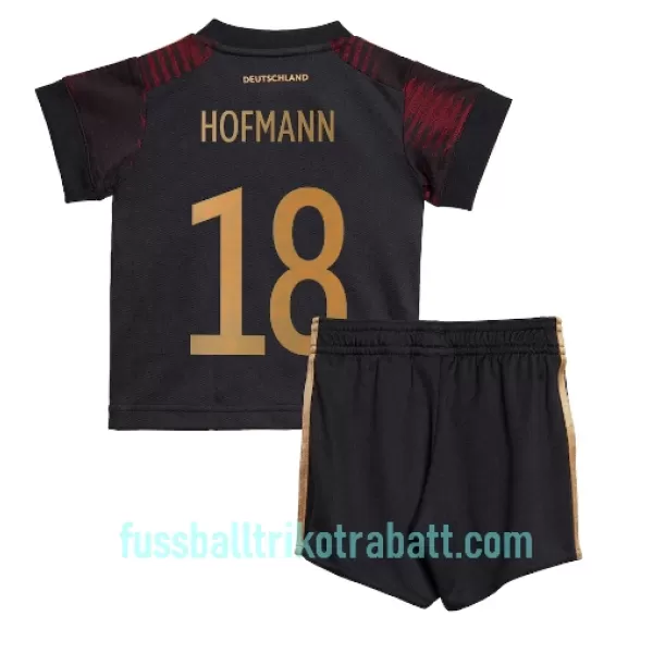 Günstige Deutschland Jonas Hofmann 18 Kindertrikot Auswärts WM 2022 Kurzarm