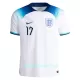 Günstige England SAKA 17 Herrentrikot Heim WM 2022 Kurzarm